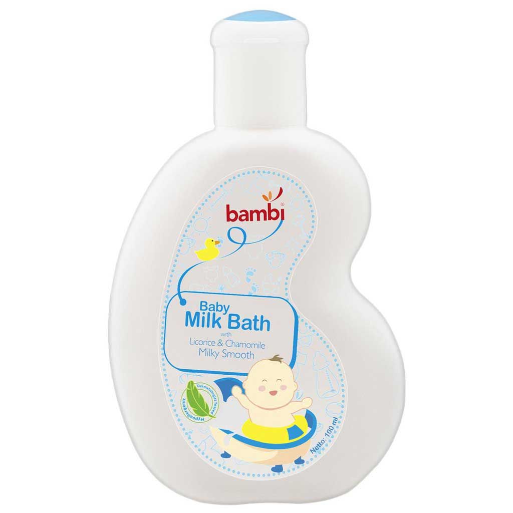 Bambi Baby Milk Bath 100ml - 1