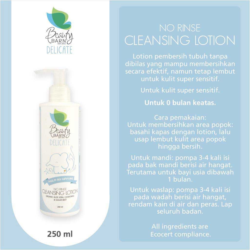 Beauty Barn Baby No Rinse Cleansing Lotion - 1