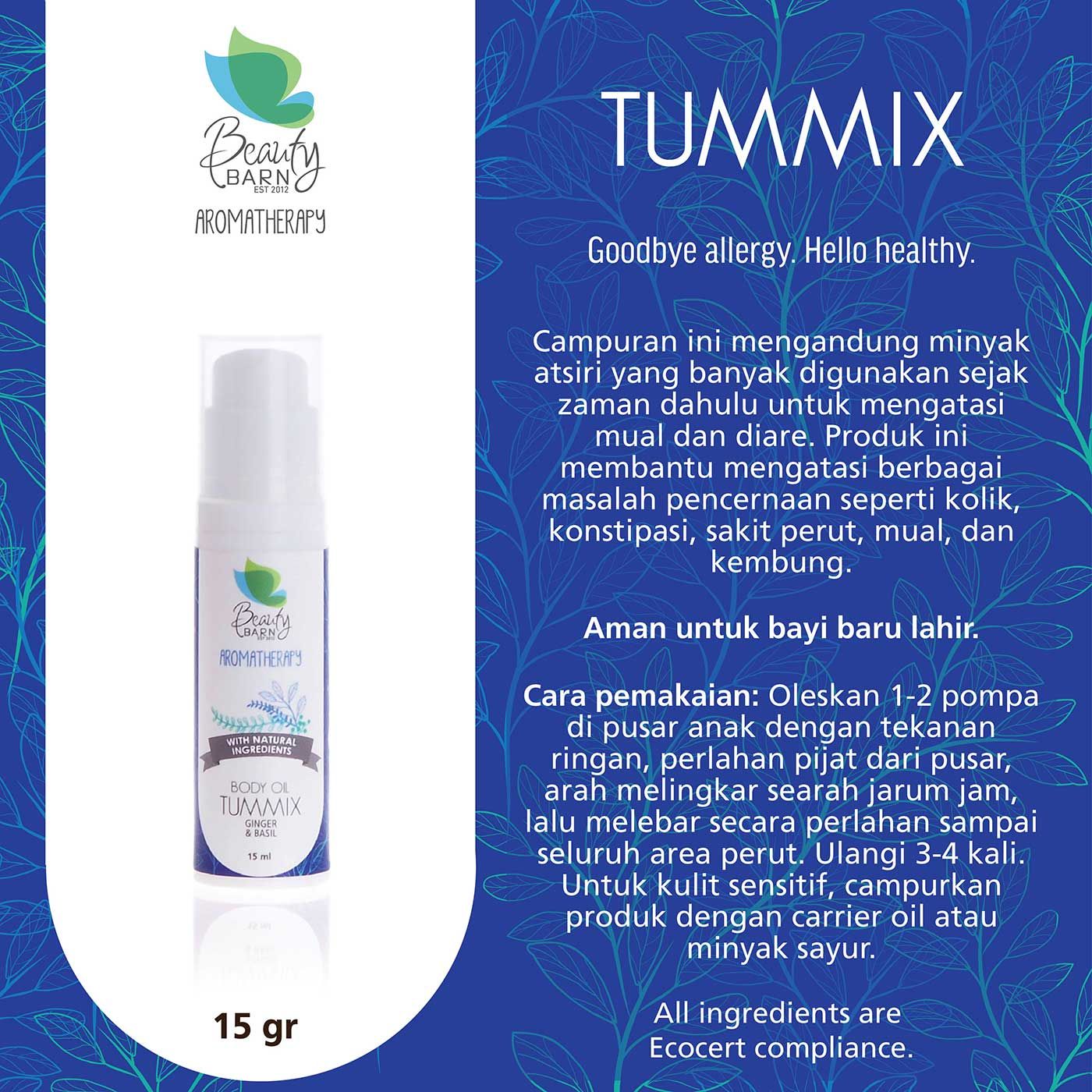 Beauty Barn Aromatherapy - Tummix 15ml - 3