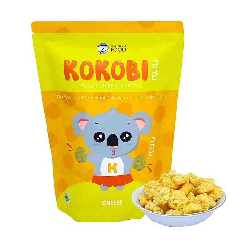 Kokobi Yummy Baked Rice Puff Cheese - 1