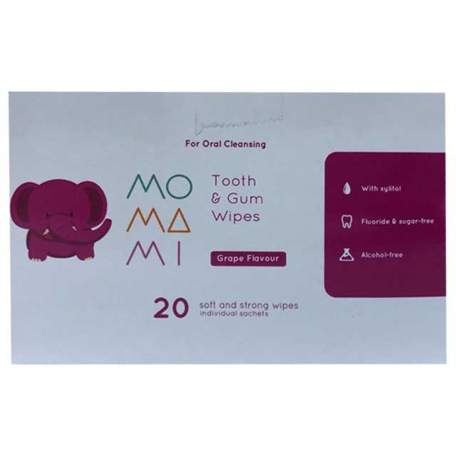 Momami Tooth & Gum Wipes / Tisue Basah - 1