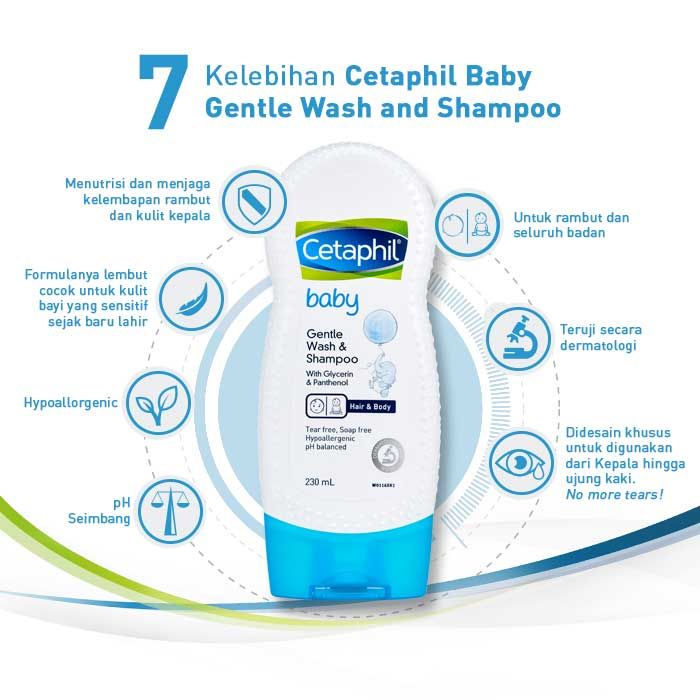 Cetaphil Baby Wash & Shampoo 400ml - 2
