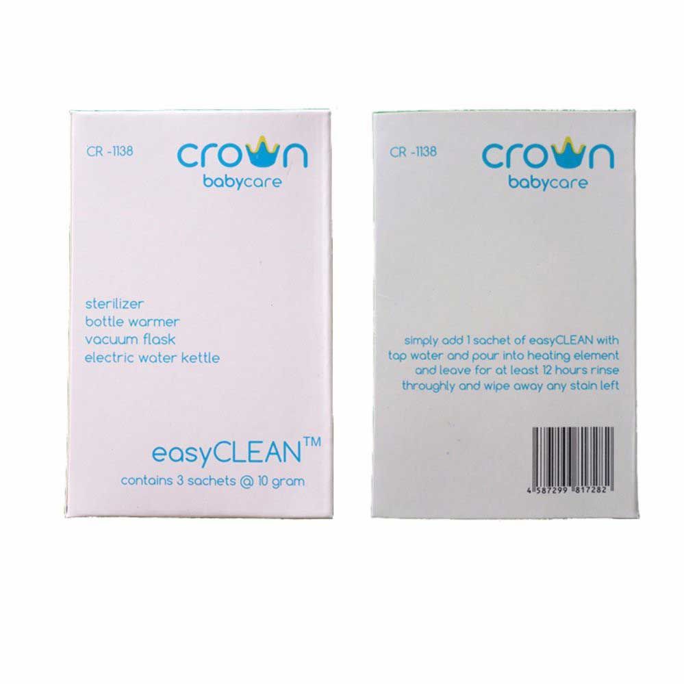Crown Pembersih Kerak Sterilizer Easy Clean Citric Acid - 1