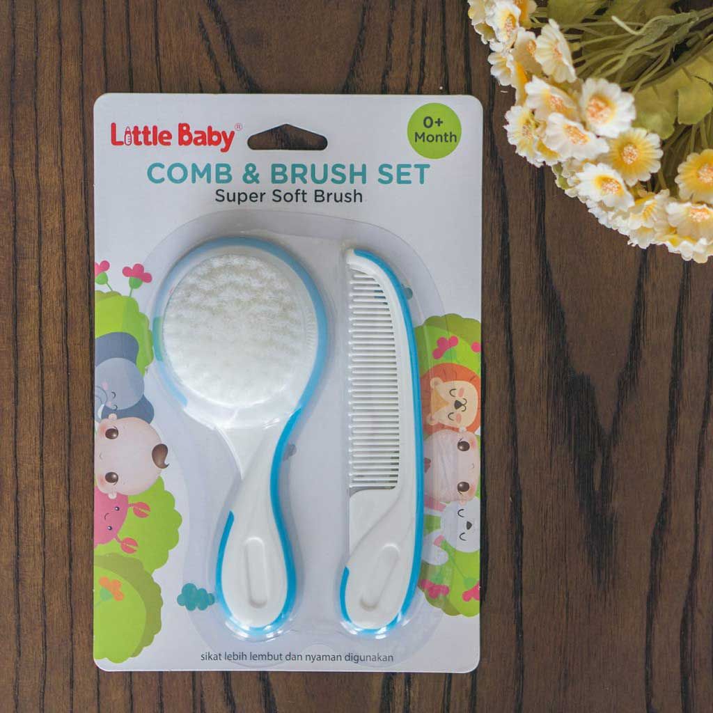 Little Baby Comb & Brush Set - 1
