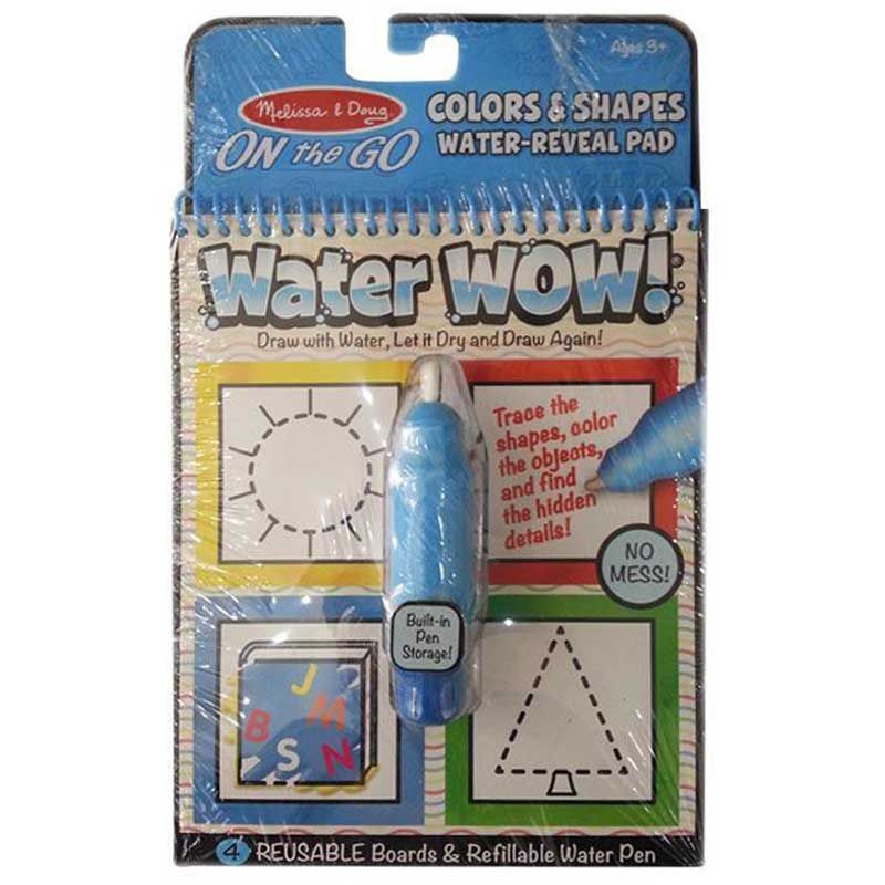 Melissa & Doug Water Wow Colors & Shapes - 1