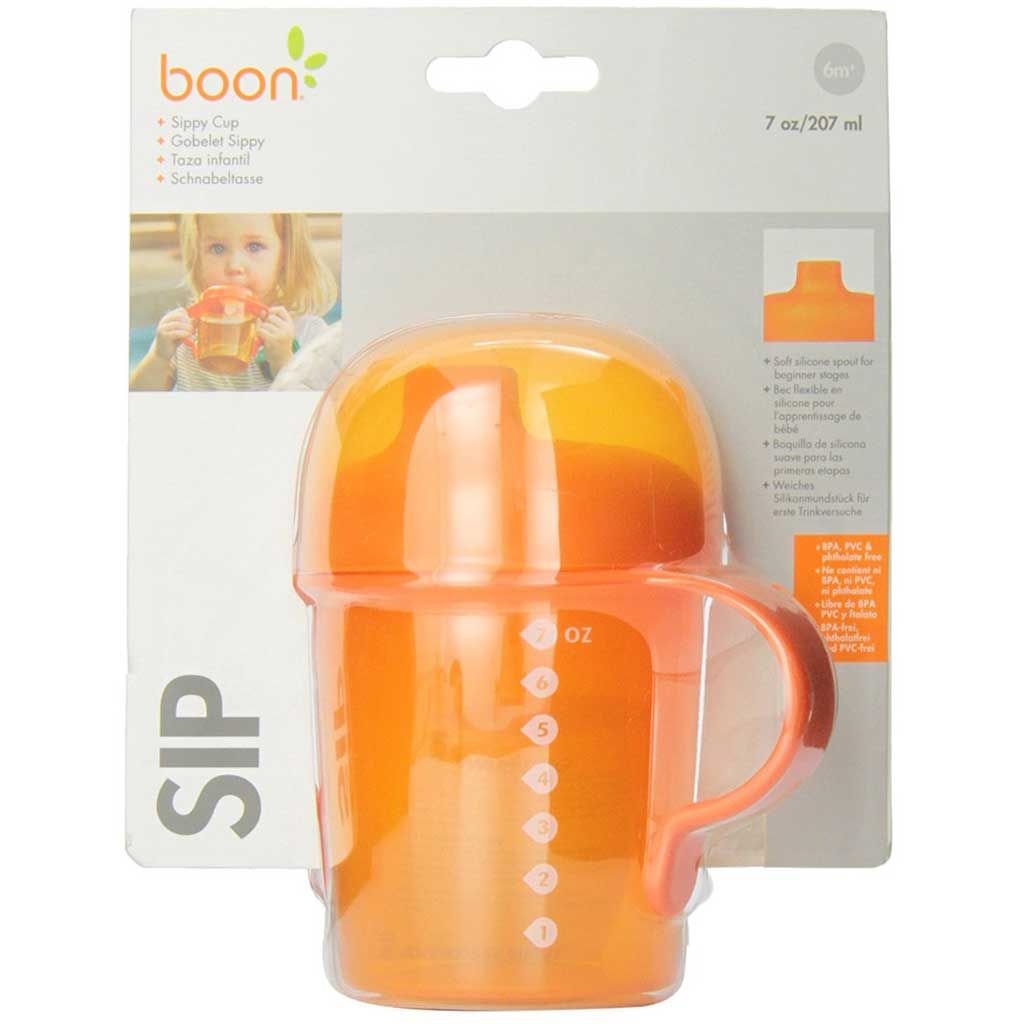 Boon Sippy Cup 207ml - Orange - 1