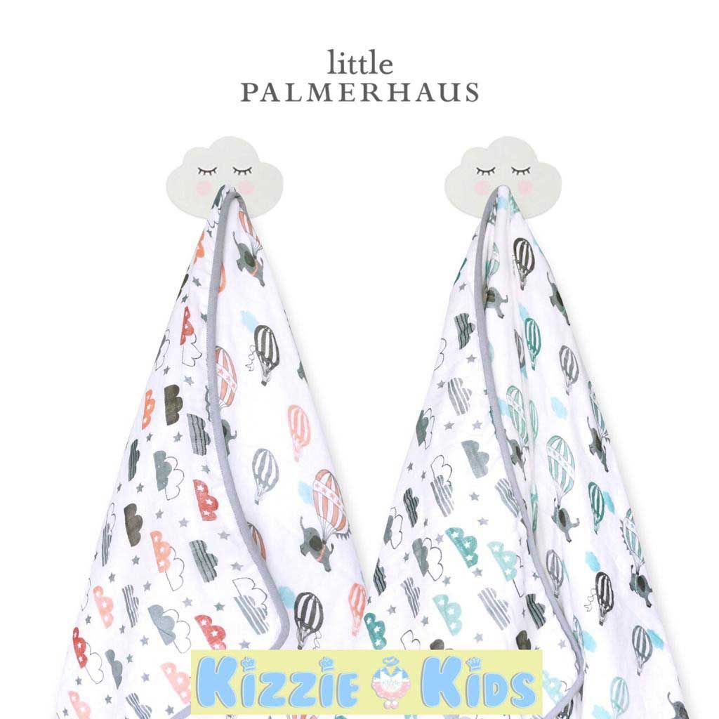 Little Palmerhaus Baby Midnight Snuggly Blanket - Vroom - 1