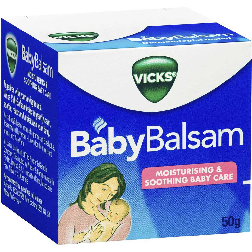 Vicks Baby Balsam Moisturising & Soothing Baby Care - 50gr - 1