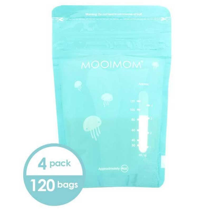 Mooimom Mooimom Storage Breastmilk 120ml Bundling 4Pack A8005-120 - 4