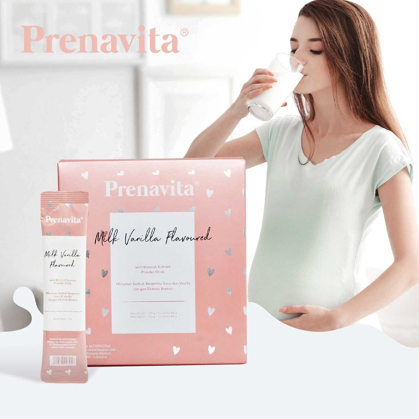 Prenavita Prenavita Health Food Milk Vanilla Flavoured F02801_15 - 1