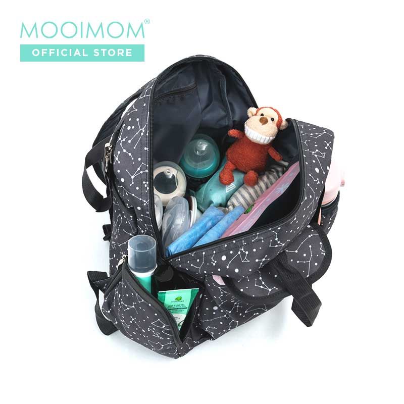 Mooimom Mooimom 2-Ways Diaper Bag A91802 - 4