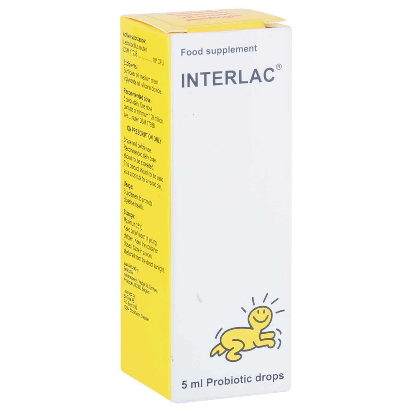 BioGaia Interlac Probiotic Drops 5mL - 4