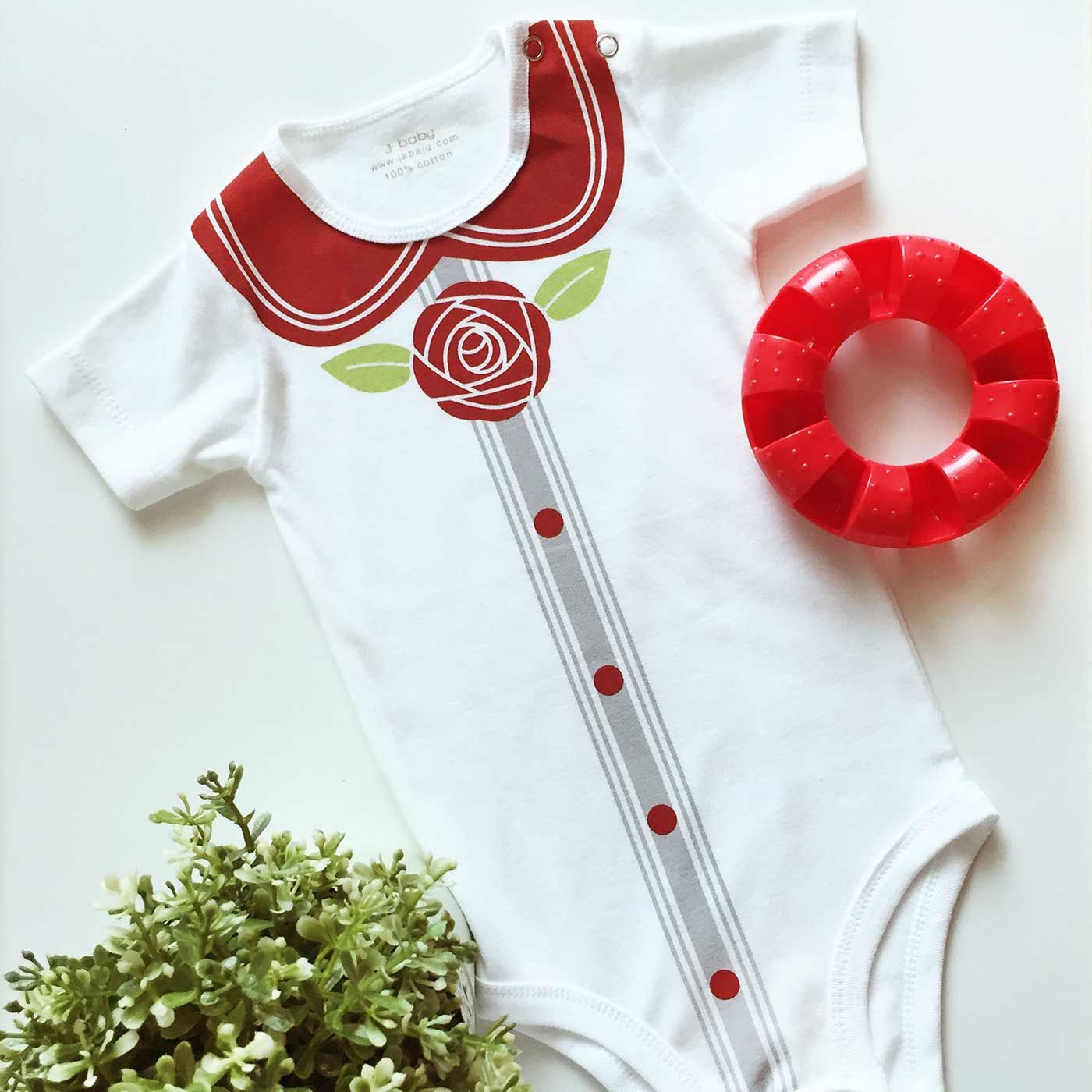 J-Baby Bodysuit Girl Bunga  3-12 month - 1