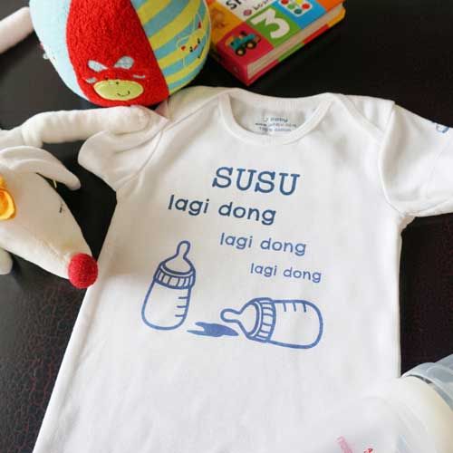 J-Baby Bodysuit Susu Lagi Dong 3-12 month - 2