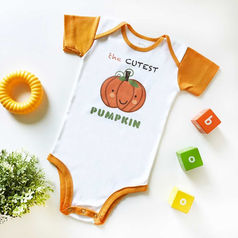 J-Baby Bodysuit Cutest Pumpkin 3-12 month - 1