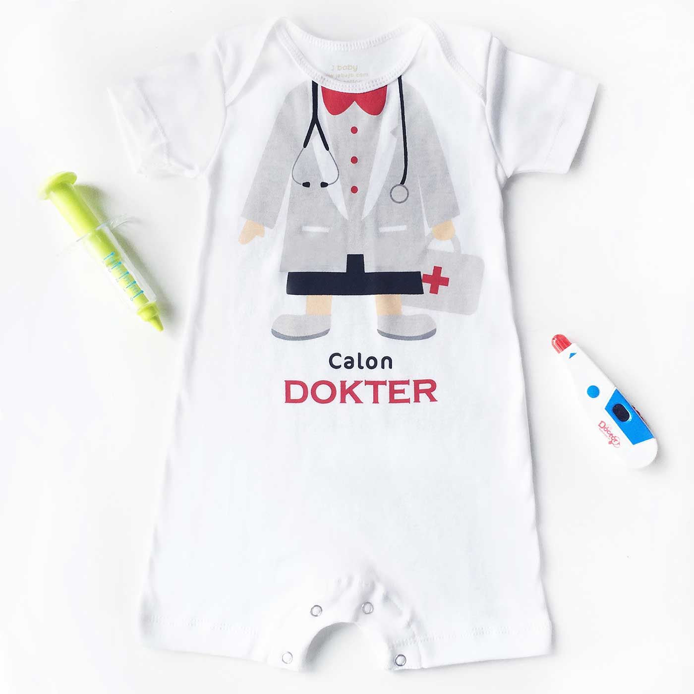 J-Baby Romper Calon Dokter Girl 3-12 month - 1