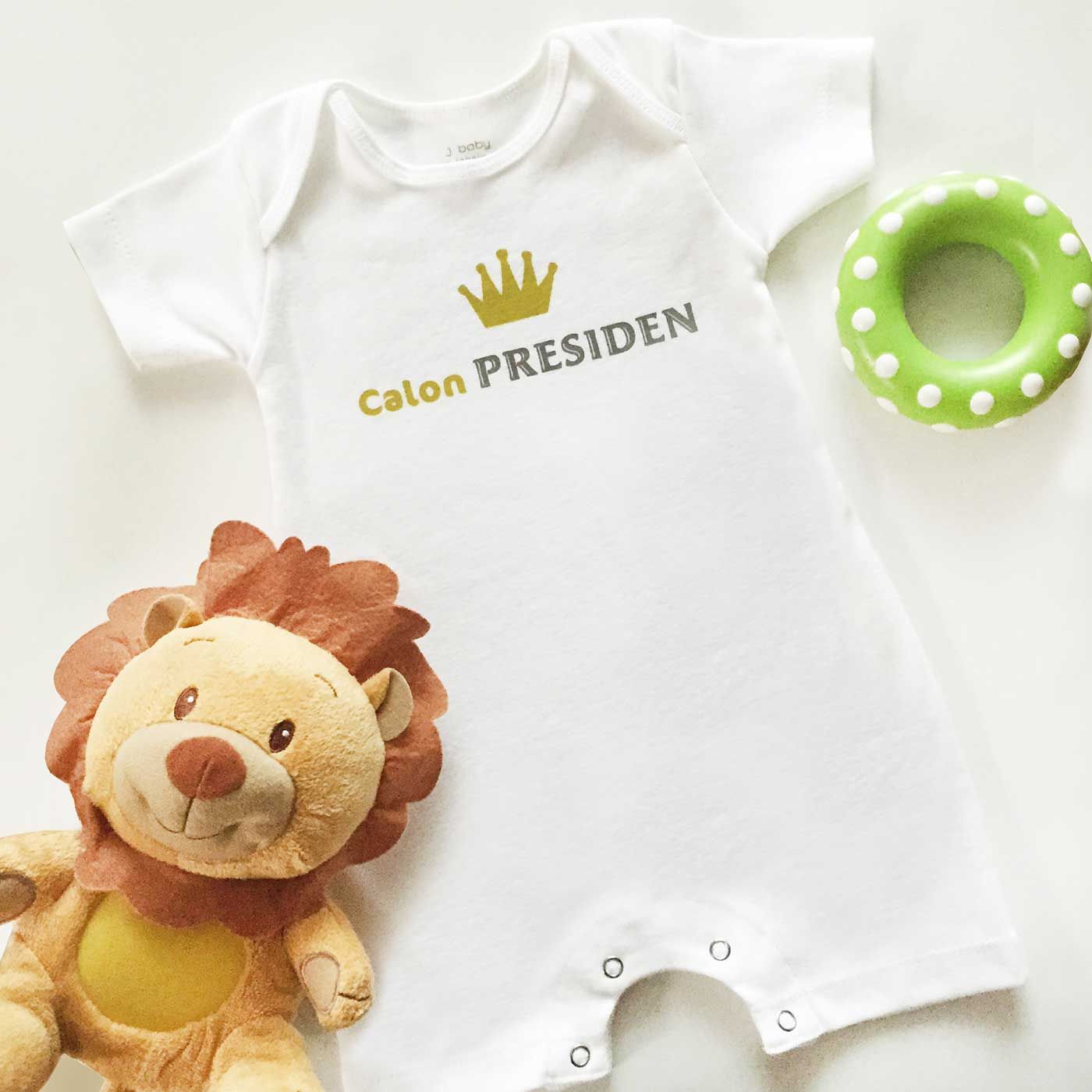J-Baby Romper Calon Presiden 3-12 month - 1