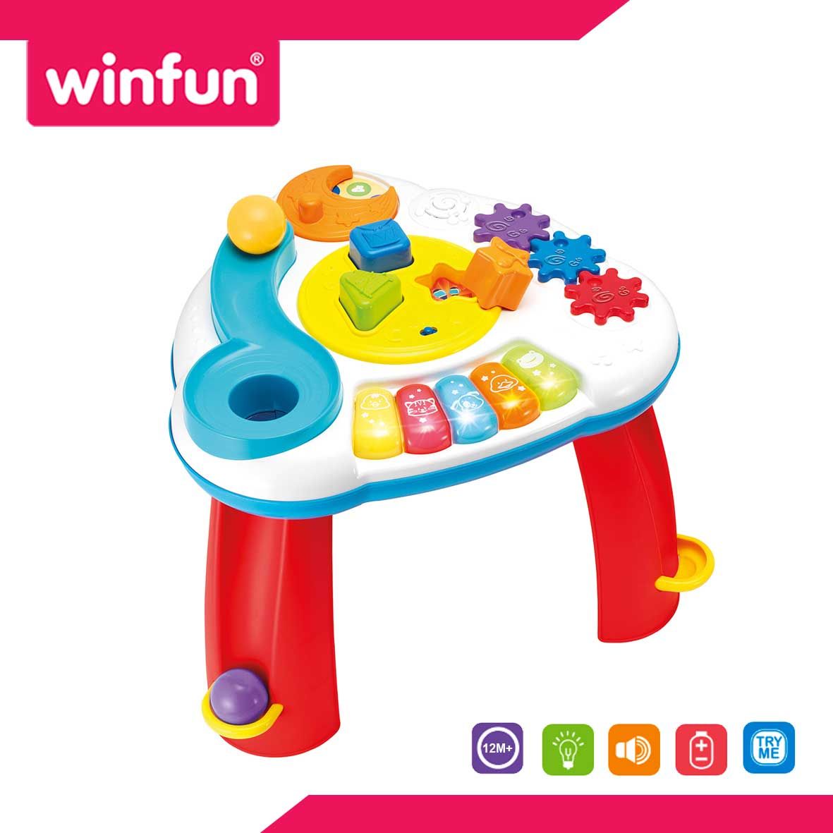 Winfun Ball 'n Shapes Musical Table - 2