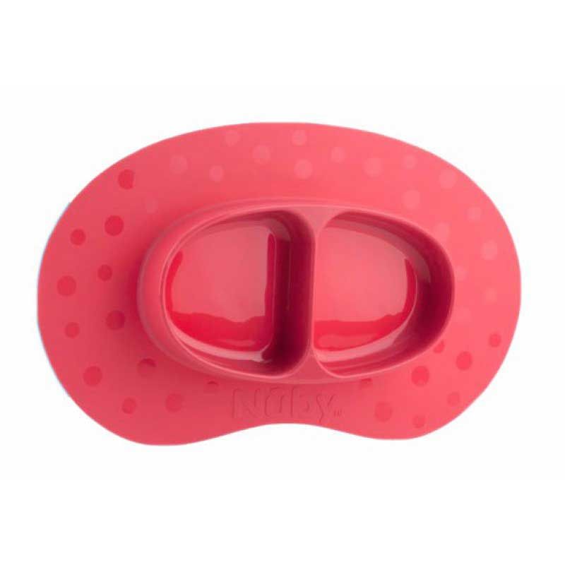 Nuby Sure Grip Miracle Mat SecTion Plate Red - 1