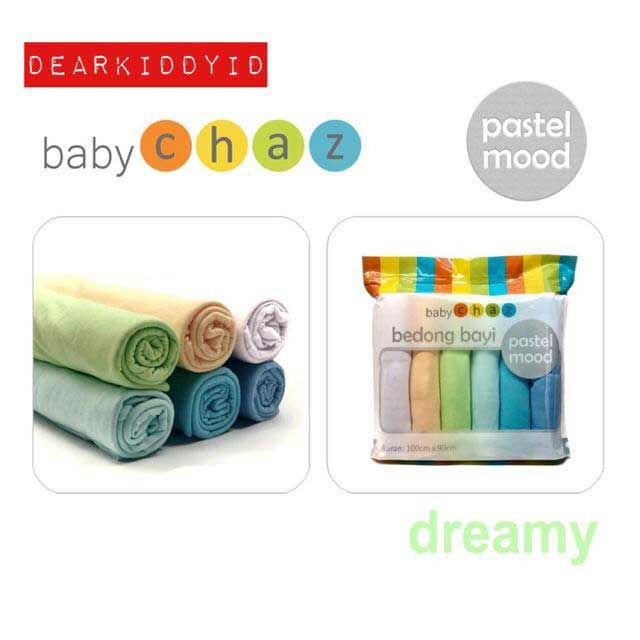 Baby Chaz Bedong Pastel Mood Isi 6 - Dreamy - 1