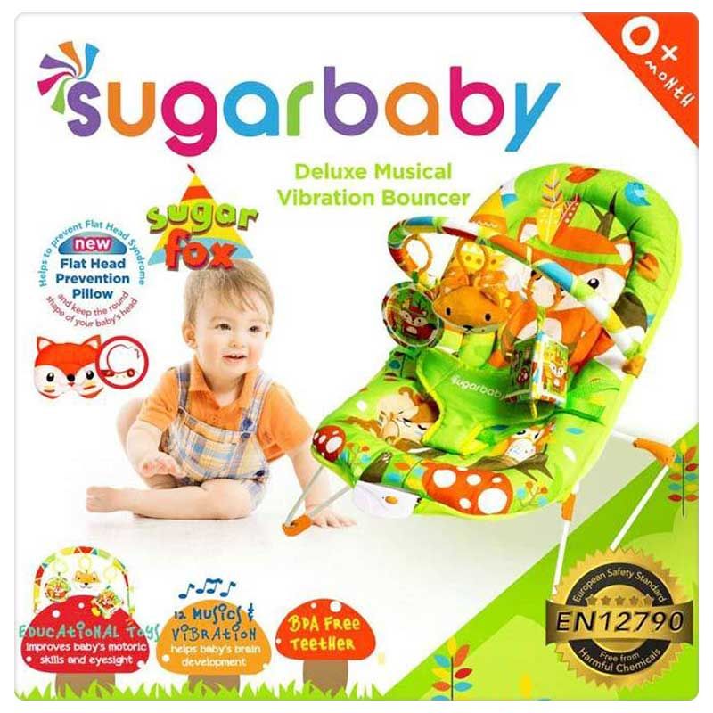 Sugar Baby Bouncer 1 Recline - Sugar Fox - 1