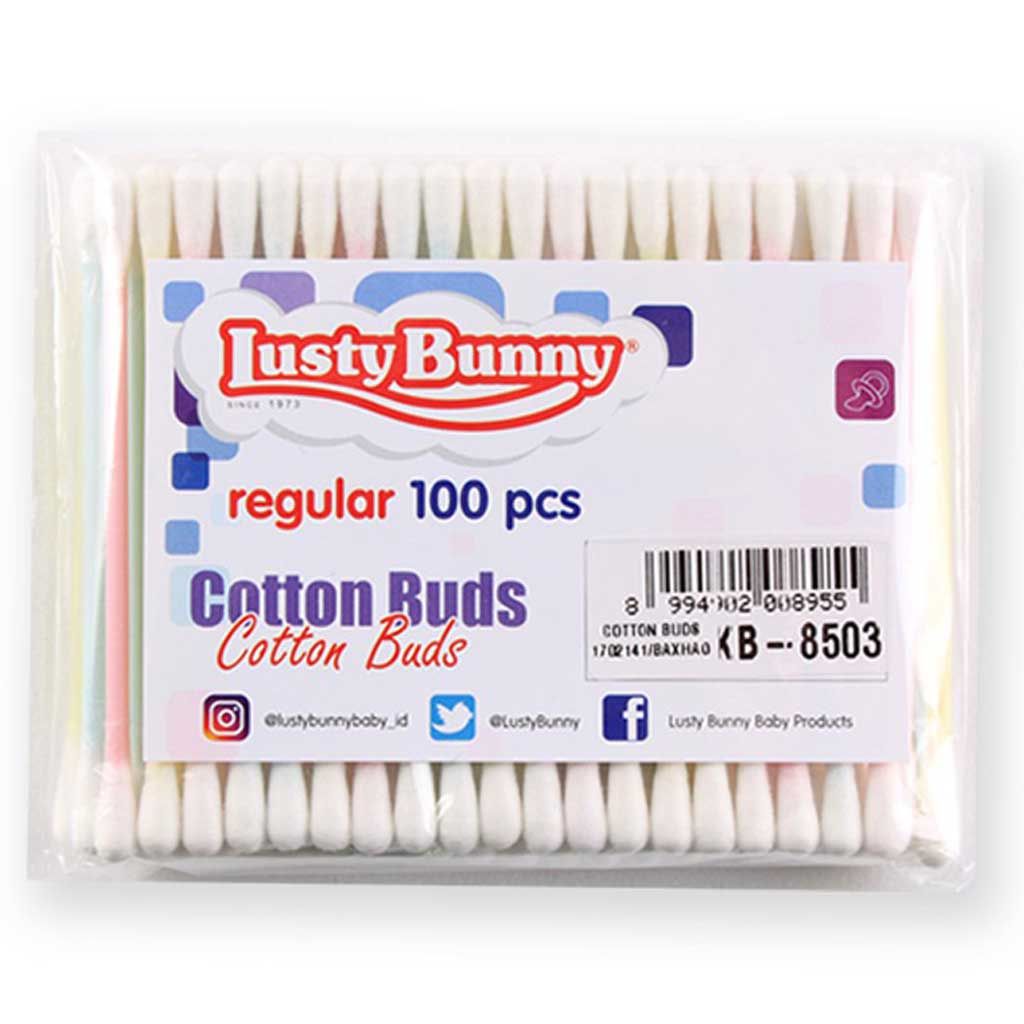 Lusty Bunny Baby Cotton Buds Reguler 100pcs - 1