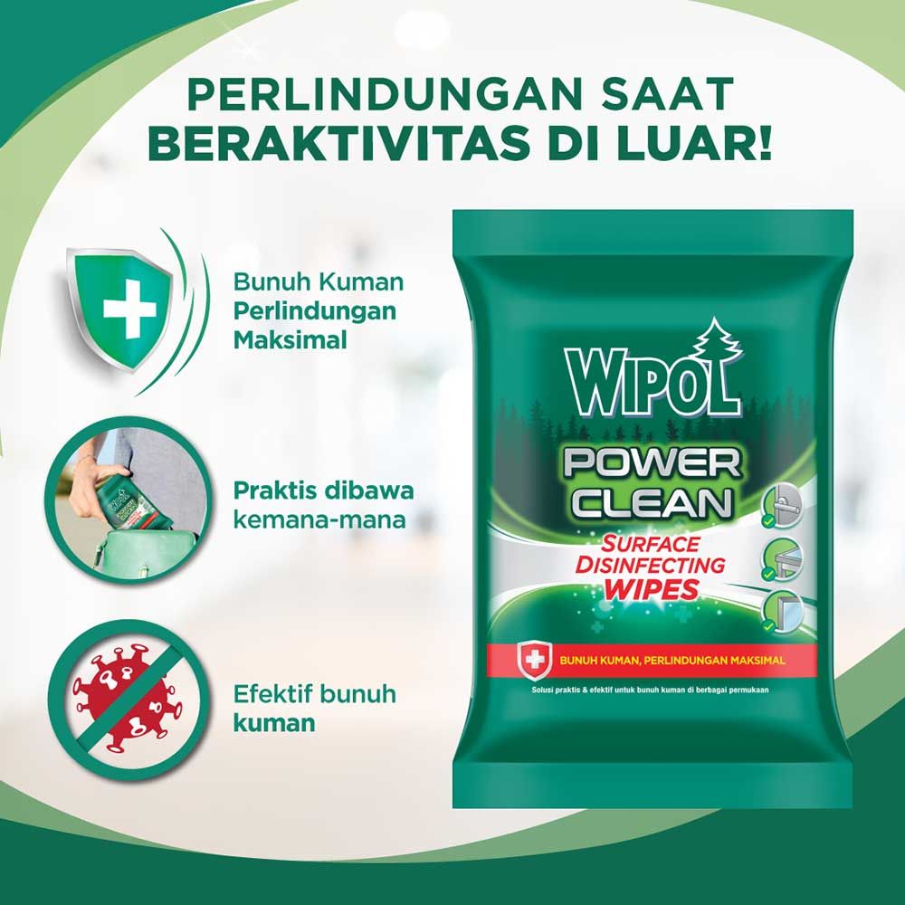 Wipol Multisurface Wipes 10s - 8