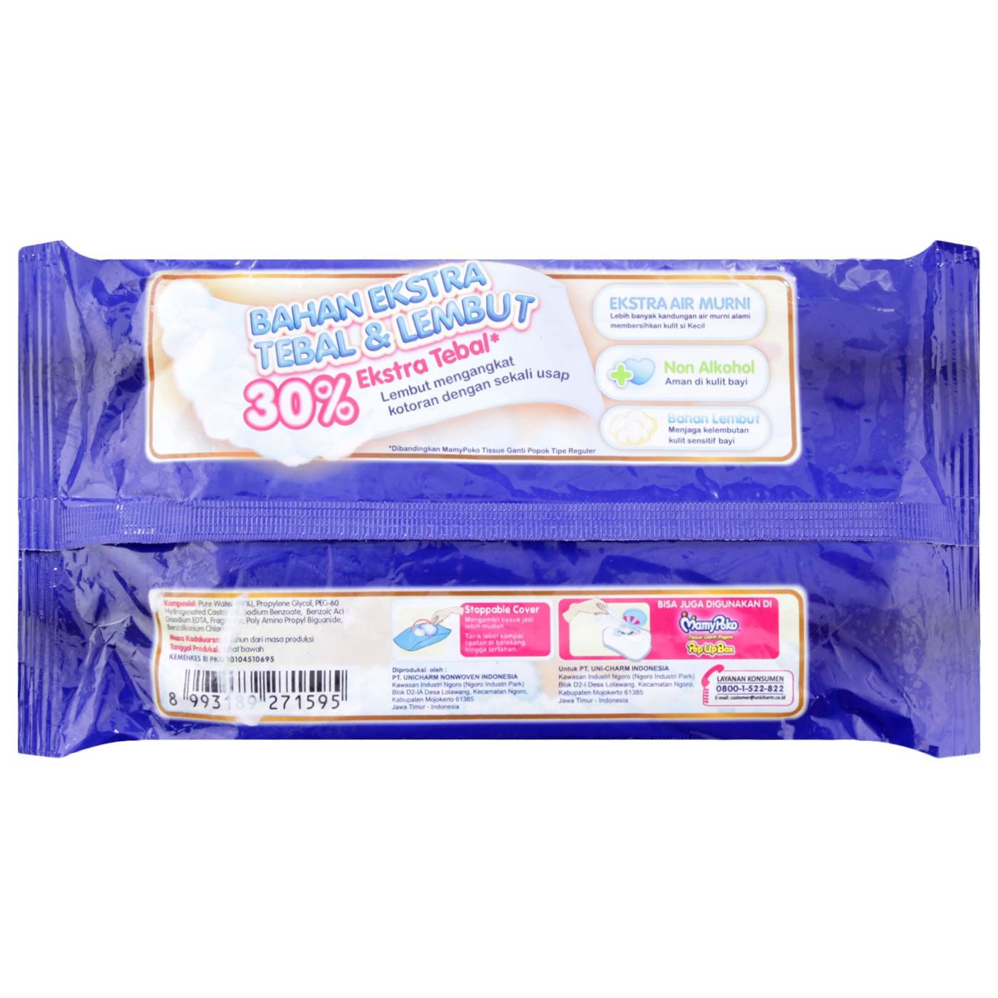 MamyPoko Soft Smooth Wipes Perfumed 20s - 2
