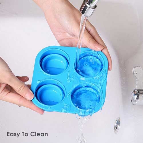 Babyqlo Collapsible Ice Cube Trays - Merah - 5