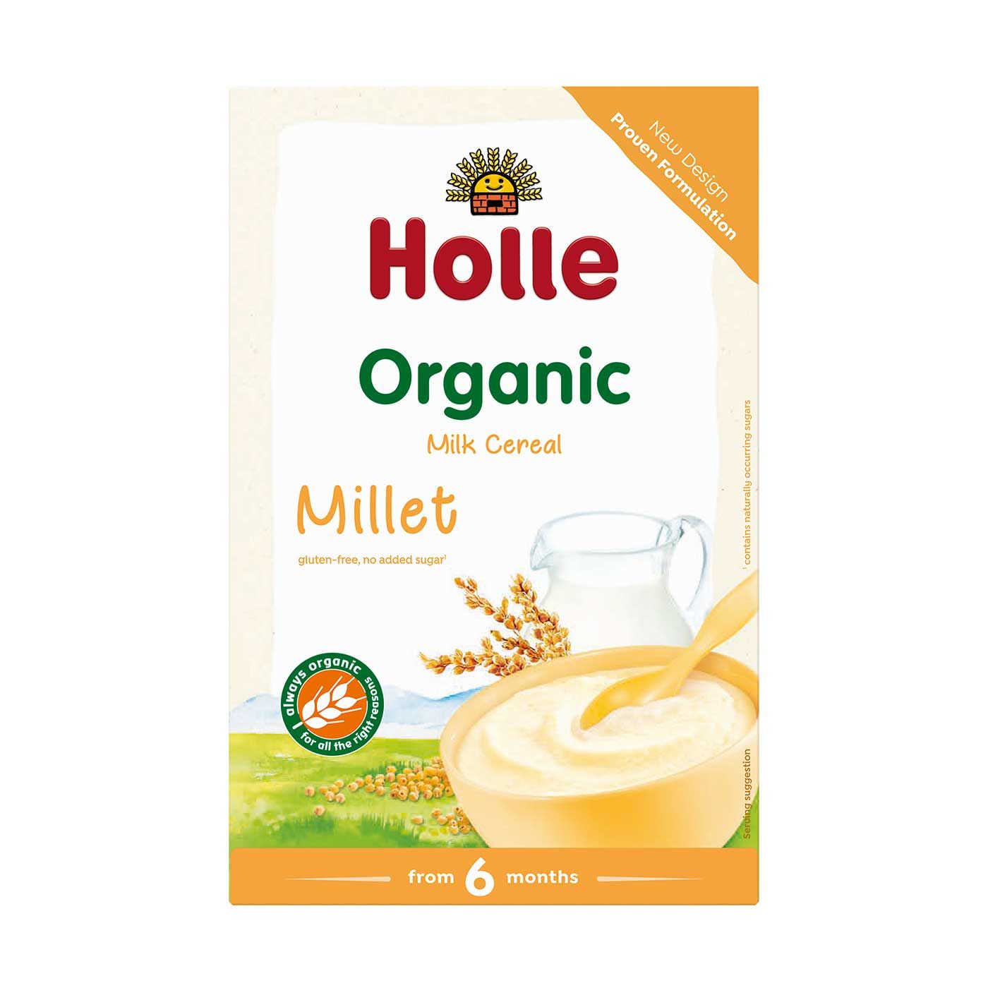 Holle Organic Milk Cereal with Millet 250g - 1