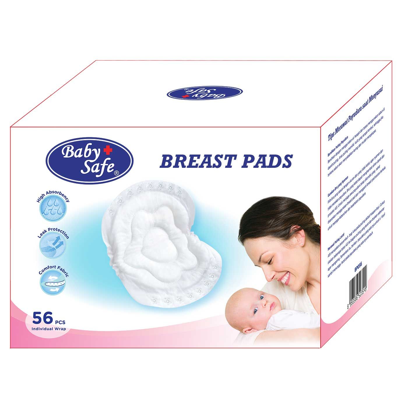 Baby Safe Breastpads A Box Of 56 Pcs - 1