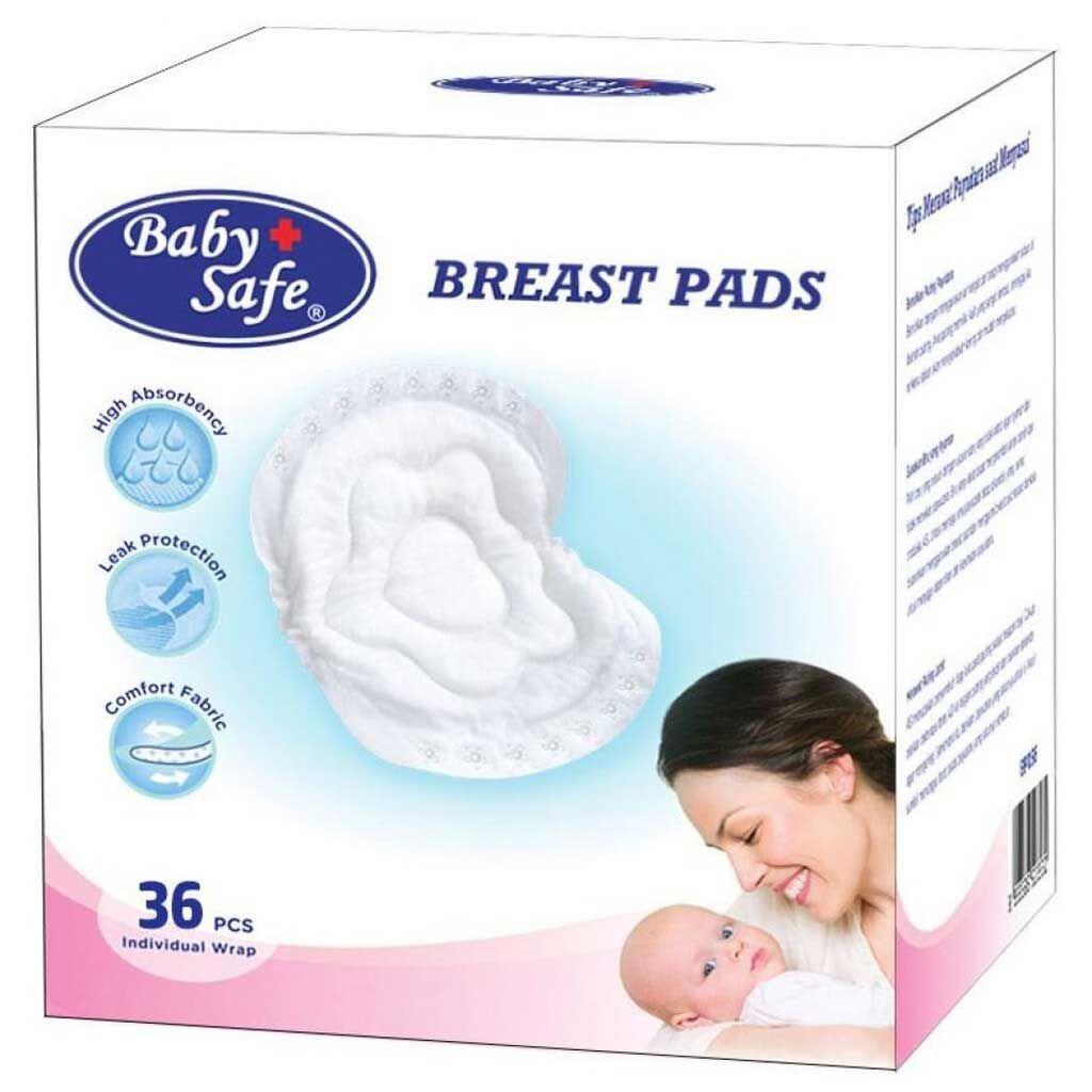 Baby Safe Breastpads A Box Of 36 Pcs - 1
