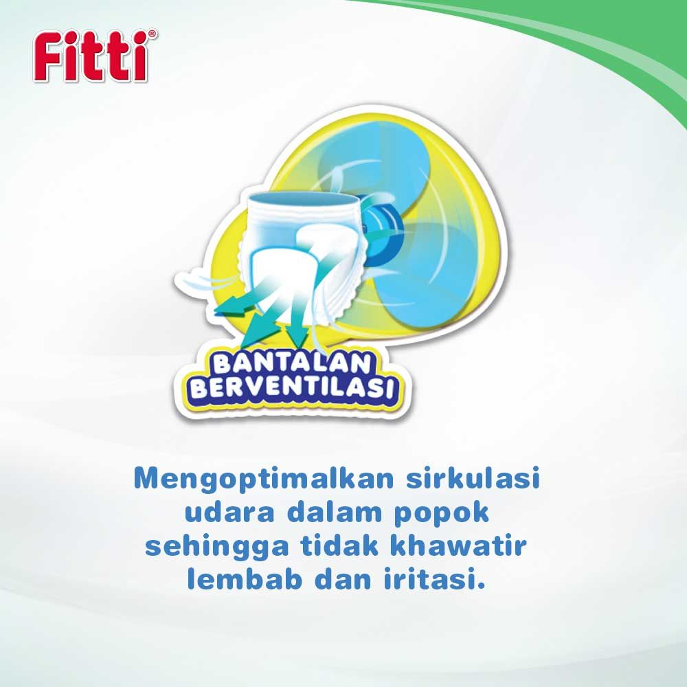 Fitti Pants Popok Celana L 28 - Isi 3 [Exclusive Online] - 2
