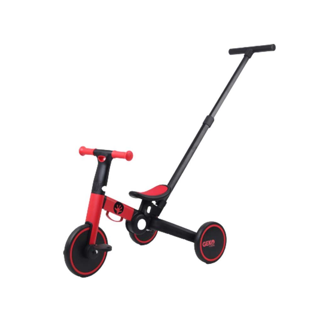 GEKO 5 in 1 Compact Folding Trike RED- Sepeda Anak Multifungsi - 2