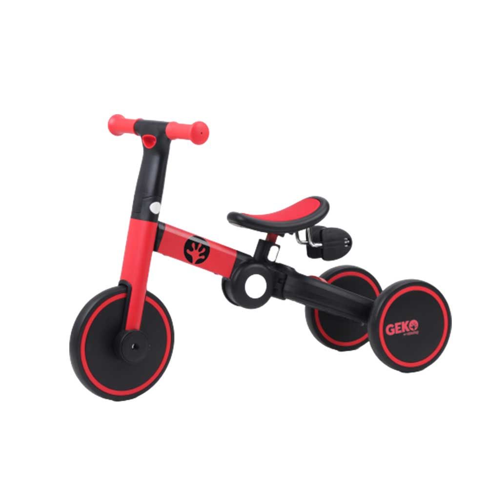 GEKO 5 in 1 Compact Folding Trike RED- Sepeda Anak Multifungsi - 3
