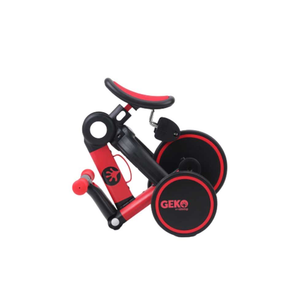 GEKO 5 in 1 Compact Folding Trike RED- Sepeda Anak Multifungsi - 4
