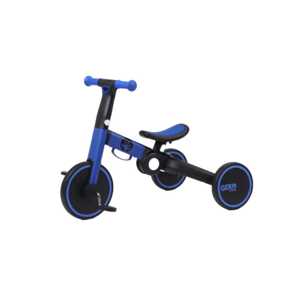 GEKO 5 in 1 Compact Folding Trike BLUE- Sepeda Anak Multifungsi - 2