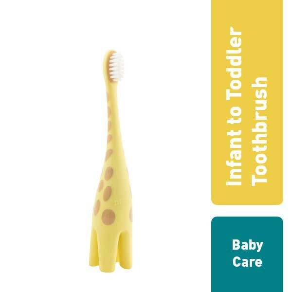 Dr.Brown's Infant to Toddler Toothbrush, Giraffe, 1-pack - 1