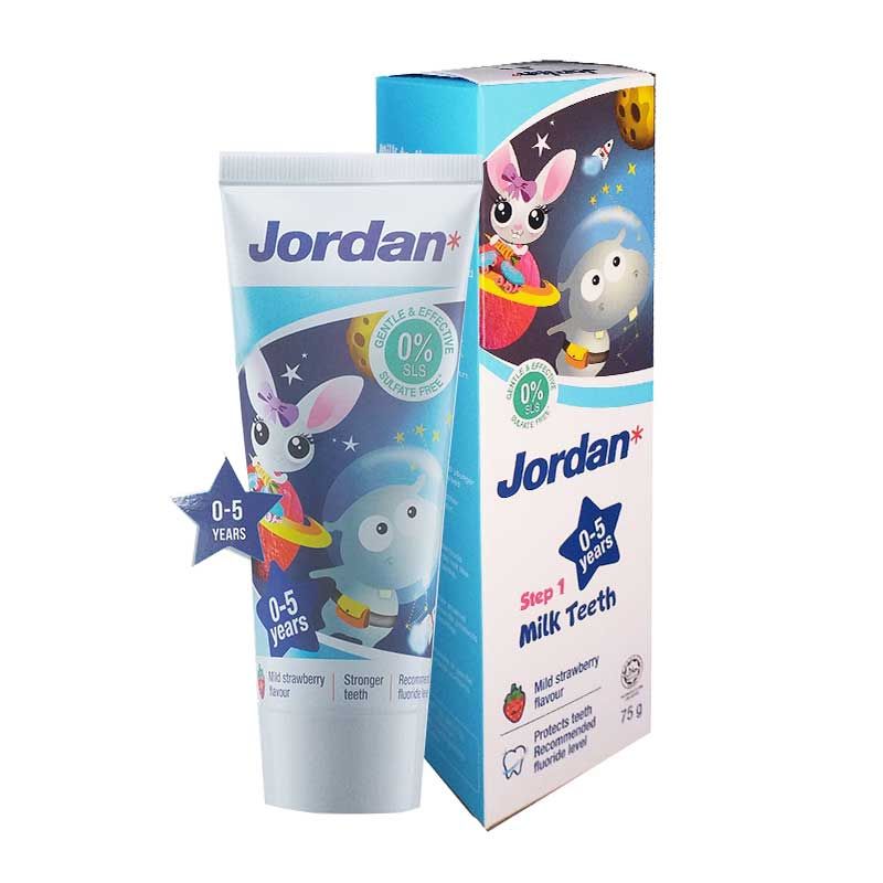 Jordan Kid Toothpaste Step 1 (0-5 Years) - 75g - 1
