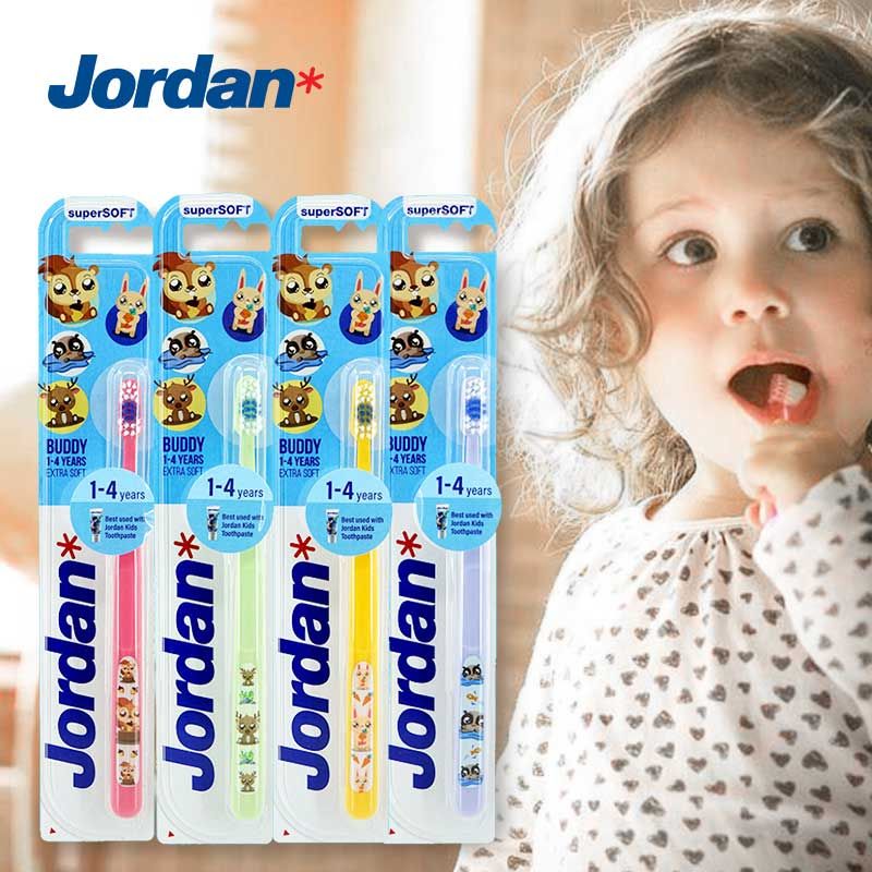 Jordan Kids Toothbrush Buddy (1-4 Years) Supersoft - Random - 1
