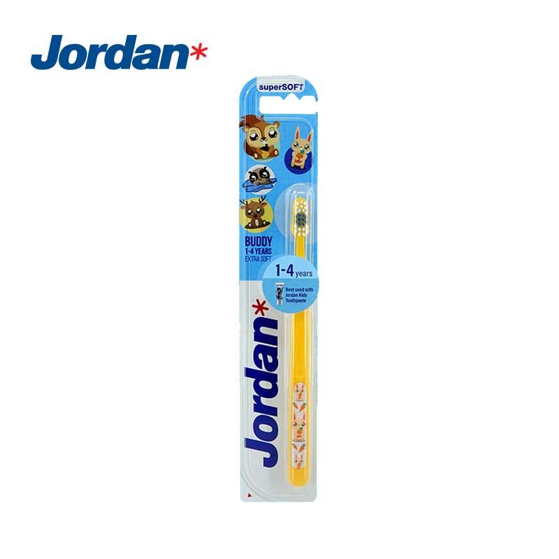 Jordan Kids Toothbrush Buddy (1-4 Years) Supersoft - Random - 2