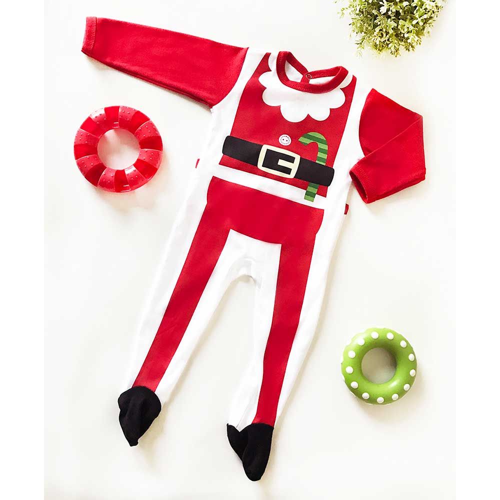 J-Baby Sleepsuit Santa 0-3 Month - 1