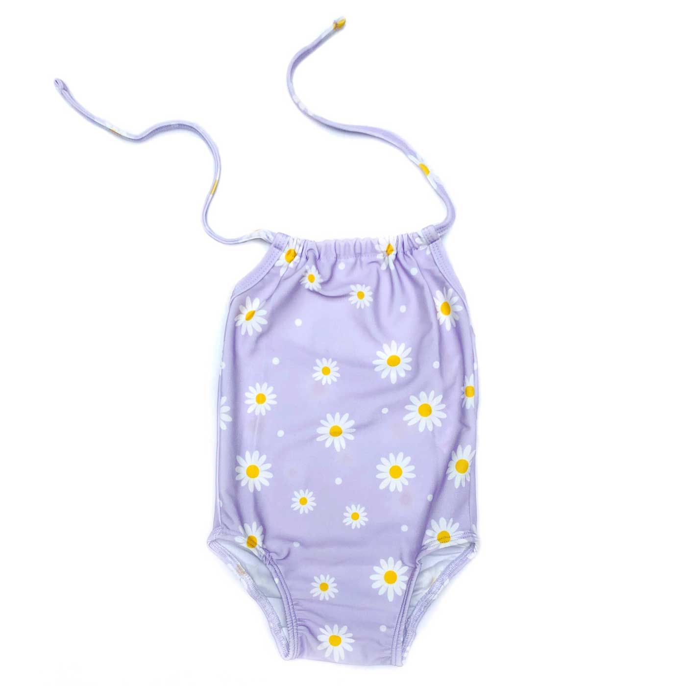 Little Whimsea Daisy Swimsuit in Lilac - S - 1