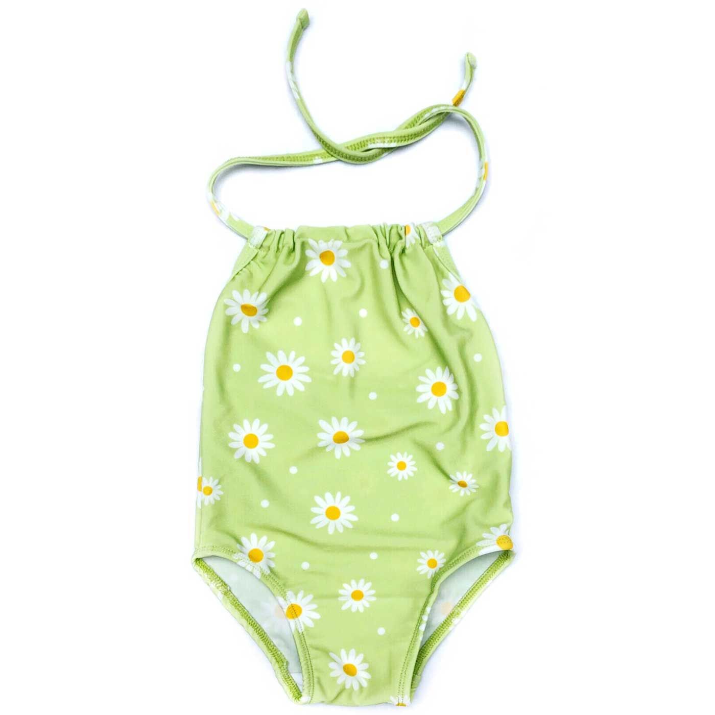 Little Whimsea Daisy Swimsuit in Lime - S - 1