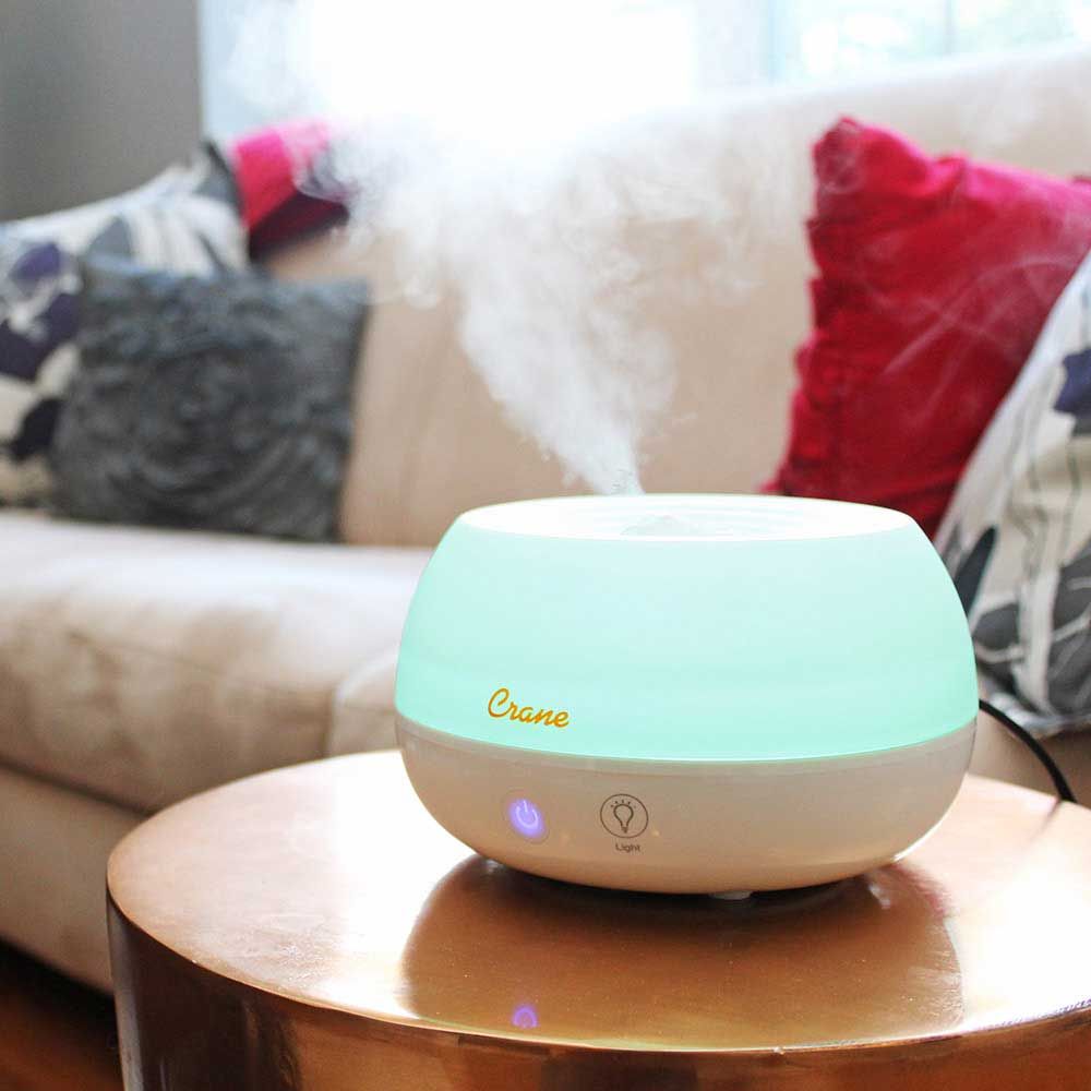 Crane USA Personal Humidifier and Aroma Diffuser (2-in-1) - 2
