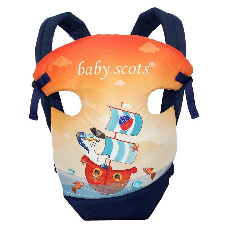 Baby Scots Gendongan Ransel Print Sailor Series BSG2301 - Orange - 1