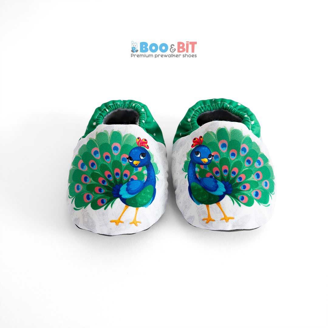 Boo and Bit Peacock Size 11CM - 1