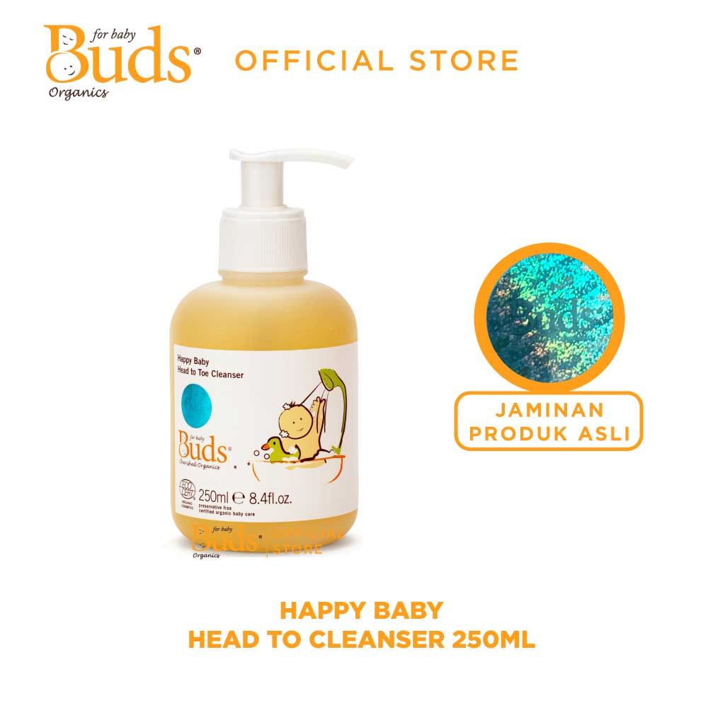 BUDS - Happy Baby Head To Toe Cleanser 250ml - 1