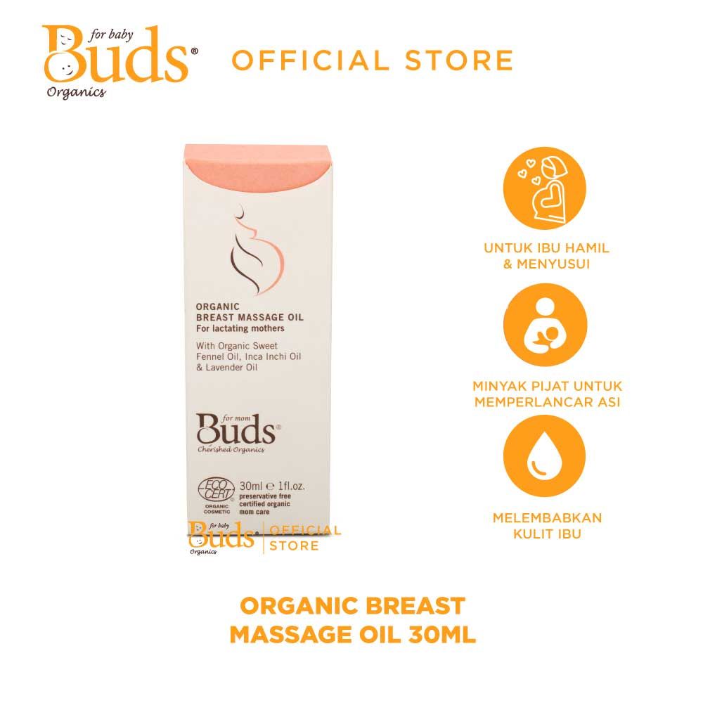 BUDS - Organic Breast Massage Oil 30ml - 2