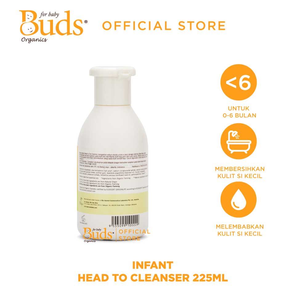BUDS - Infant Head To Toe Cleanser 225ml - 2
